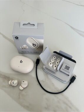 Beats by Dre Studio Buds+ True Wireless Earbuds - White